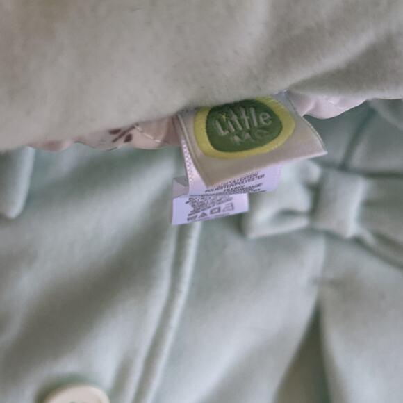 Little Me Pastel Mint Green Peacoat sz 12 M - Picture 2 of 5